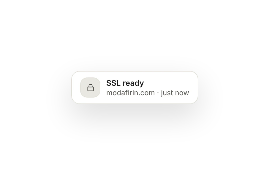 Notification: SSL ready for modafirin.com